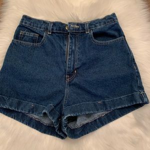 High waisted shorts